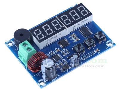 DC Voltage Power Display Module, 12V 24V 36V 48V 72V Battery Capacity Monitor,  7V-80V Voltage Tester Alarm